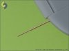 Master AM-48-011 Bf 109 G5 - G14, K armament set (MG 131 tips) & Pitot Tube (1:48)
